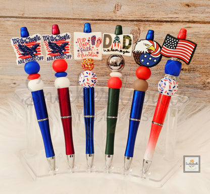 Red, White & Blue Pens