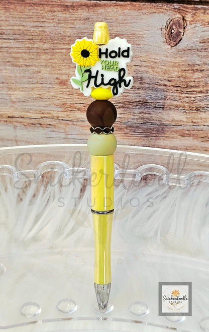 Supportive Sunflower Pens