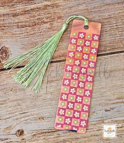 Iridescent Rectangular Acrylic Bookmarks