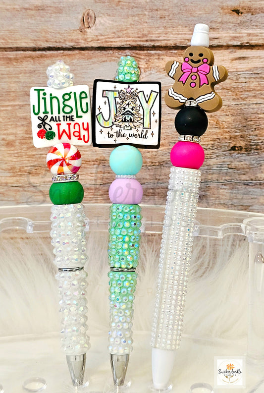 Blingy Holiday Pens