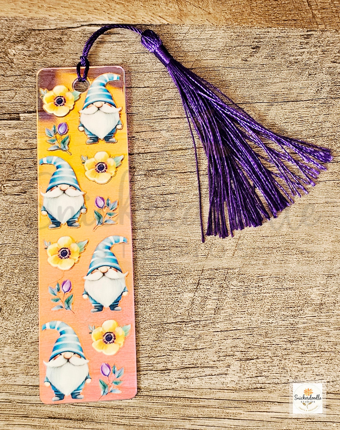 Acrylic Iridescent Gnome Bookmarks