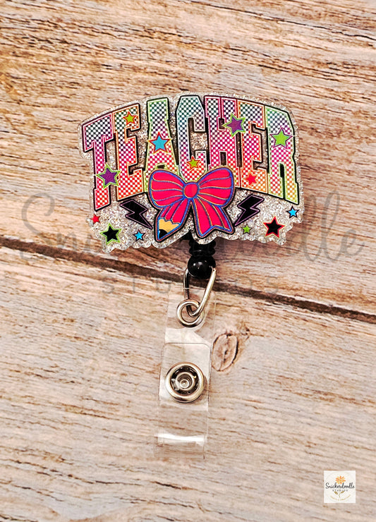 Teacher Badge Reel