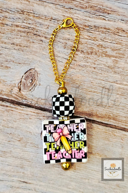 Teacher Cup Charms