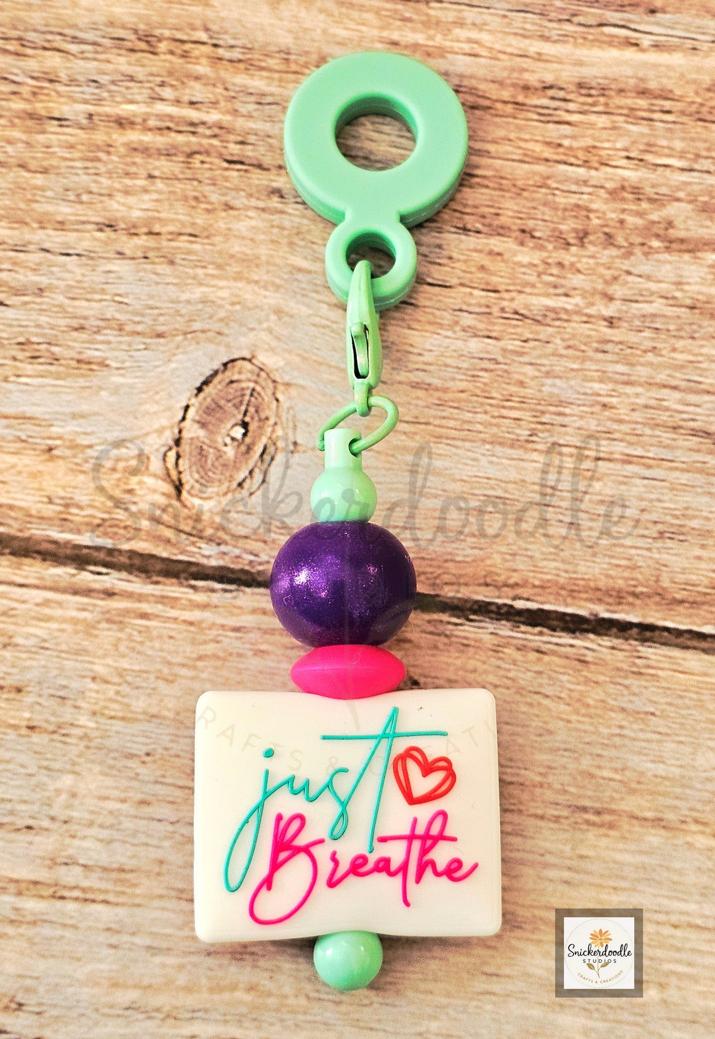 Faith/Mental Health Straw Charms