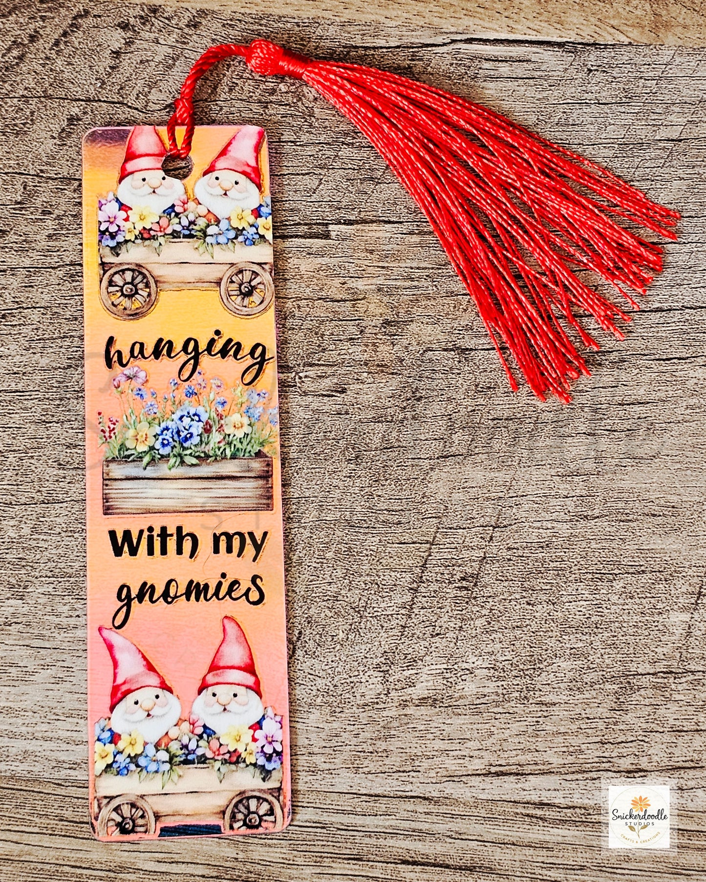 Acrylic Iridescent Gnome Bookmarks