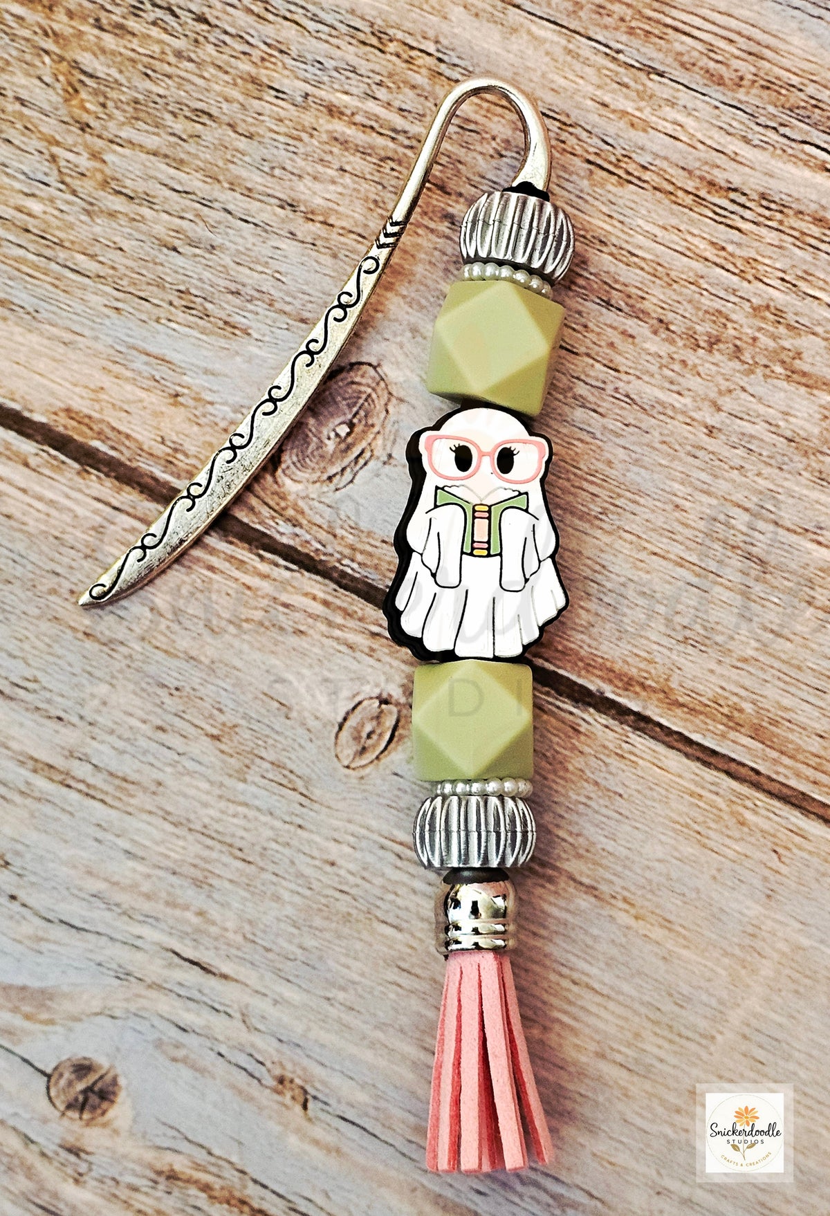 Small Metal Ghostie Bookmark