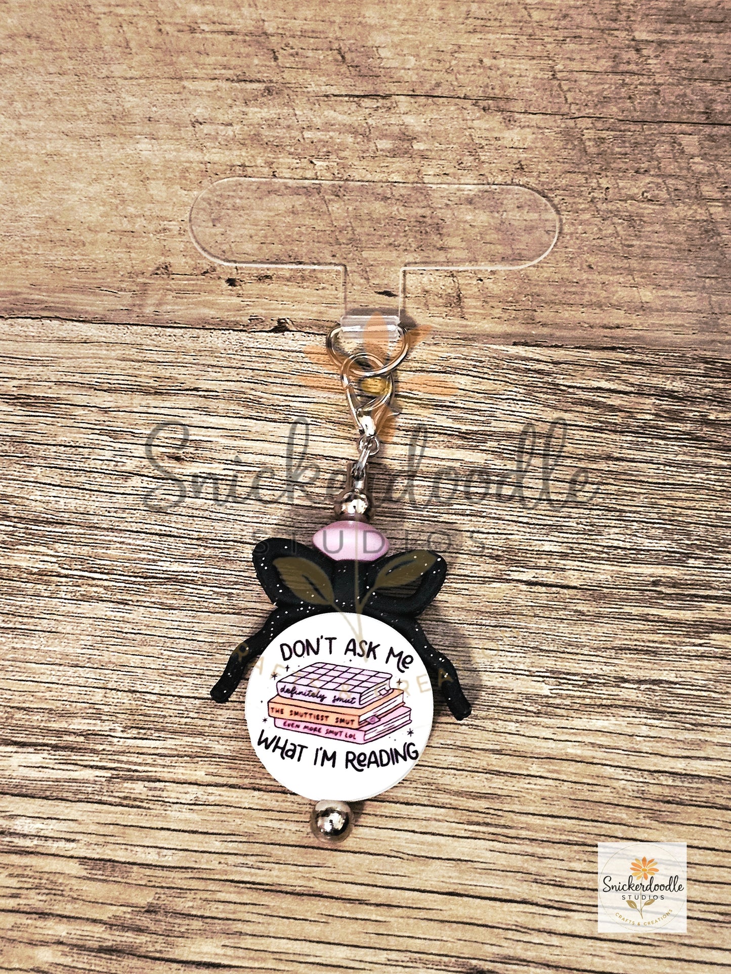 Don't Ask Phone/Tablet/Kindle Charm w/ attachment