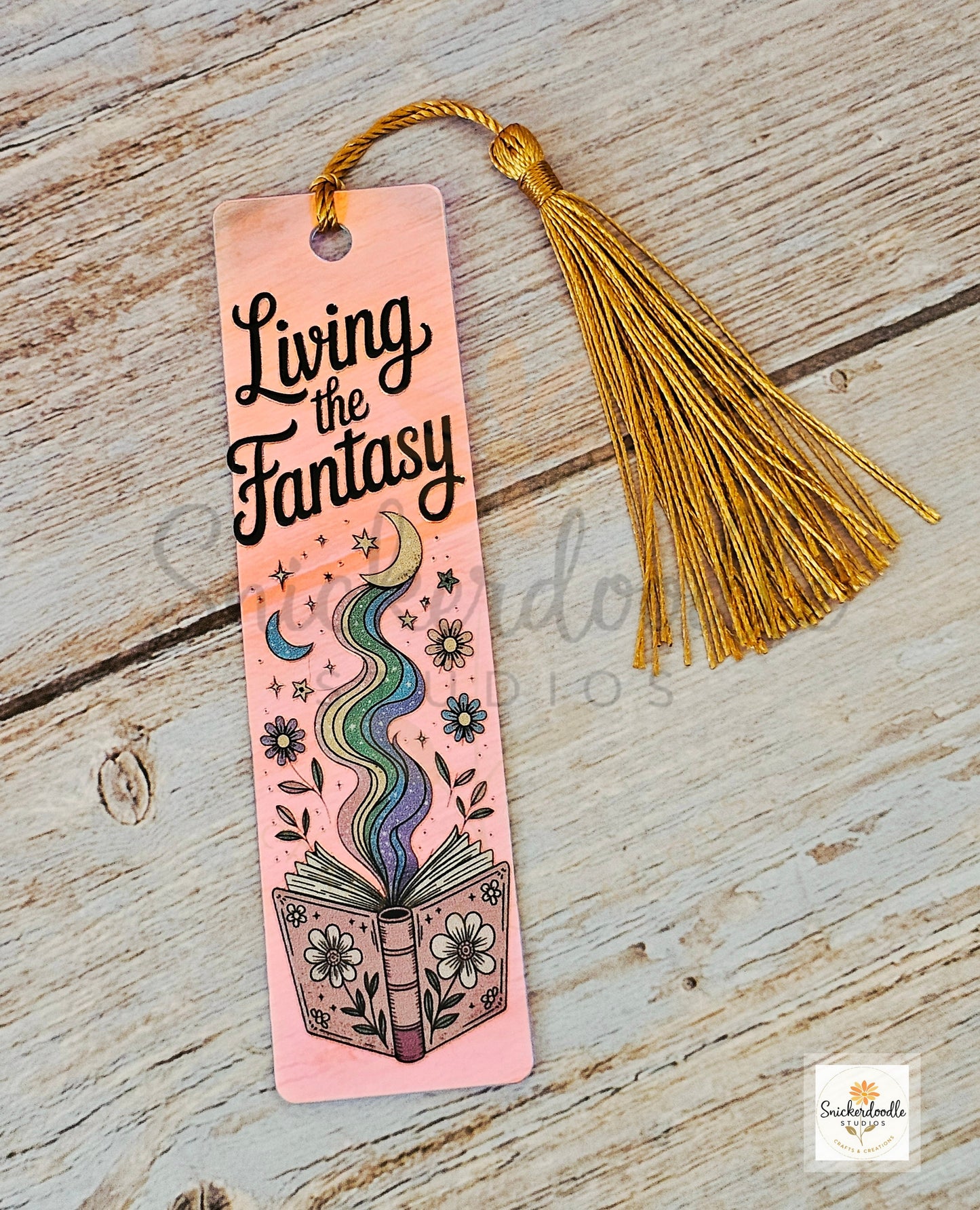 Iridescent Rectangular Acrylic Bookmarks