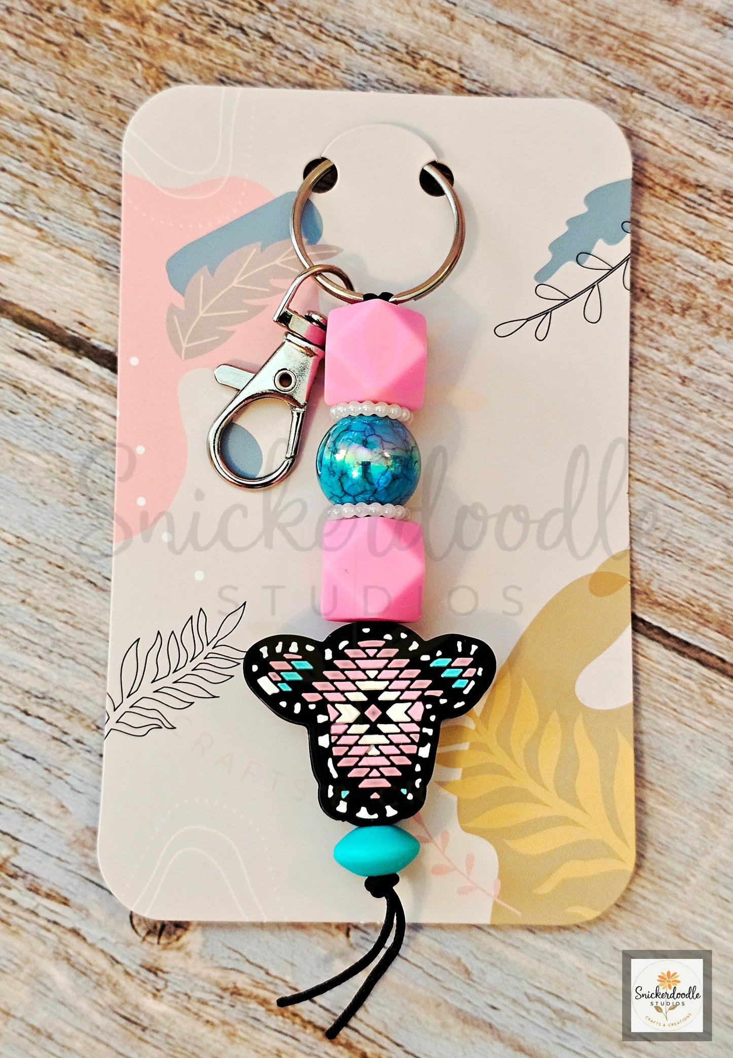 Cow Head Keychains