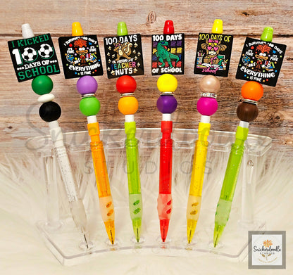 100 Days of School Pencils