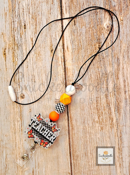 Teacher Flatback Lanyard