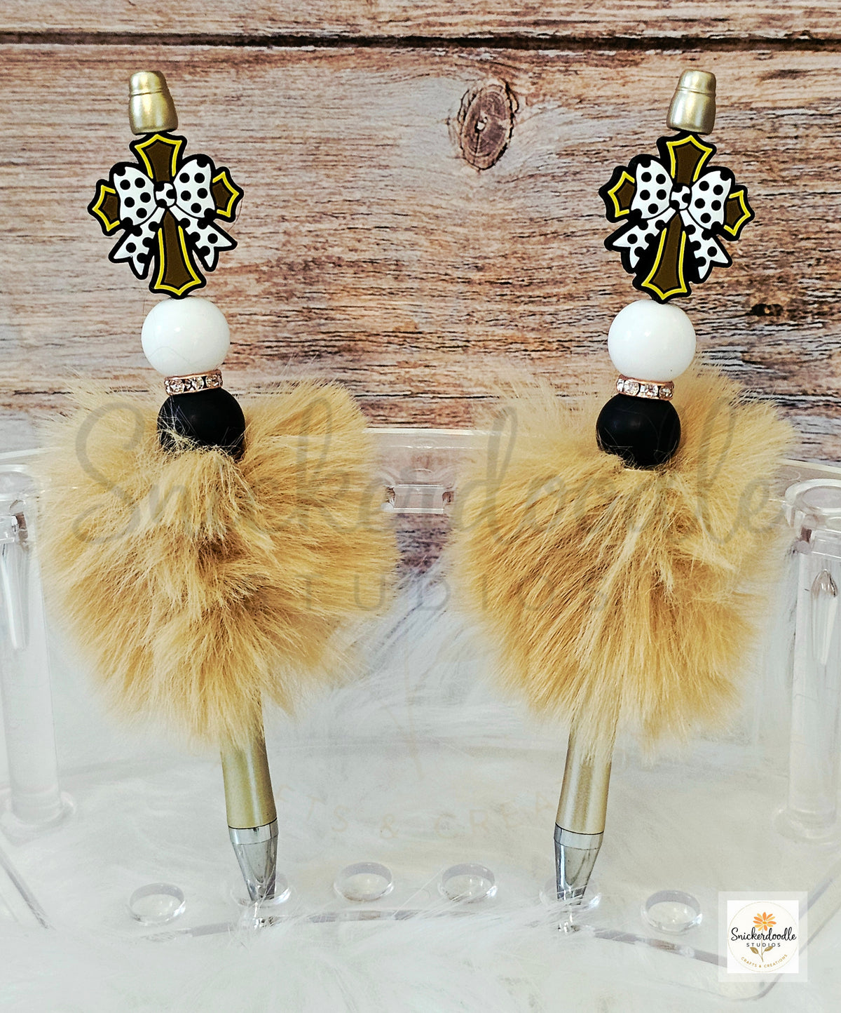 Fluffy Cross Pens
