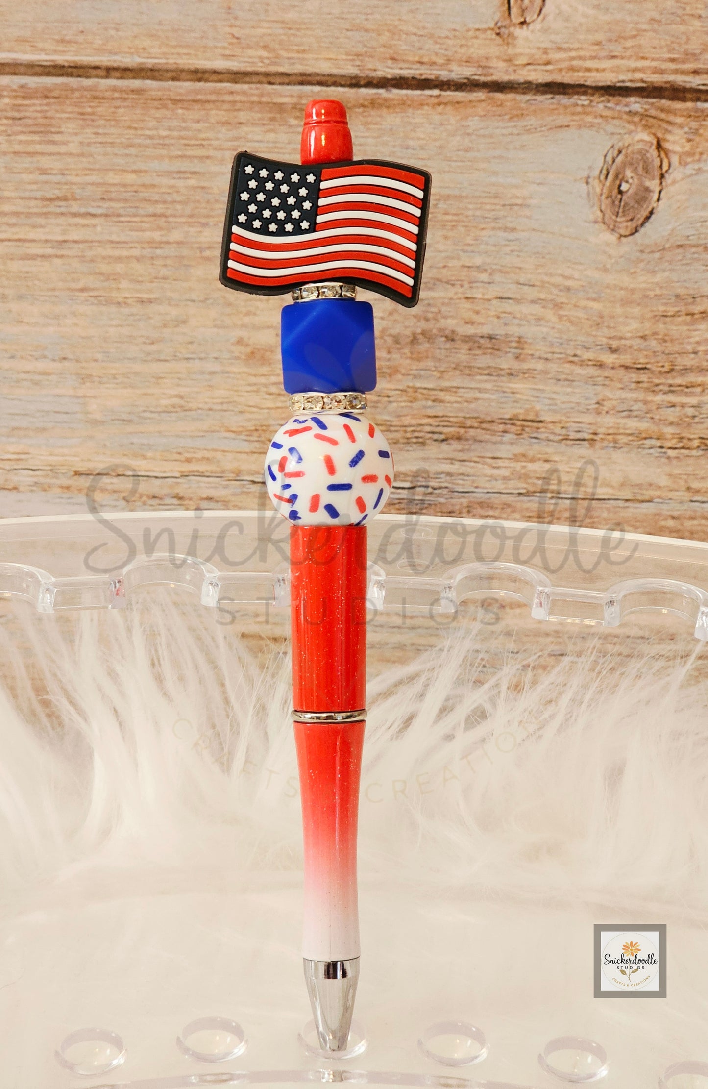 Red, White & Blue Pens