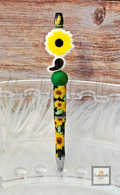 Supportive Sunflower Pens