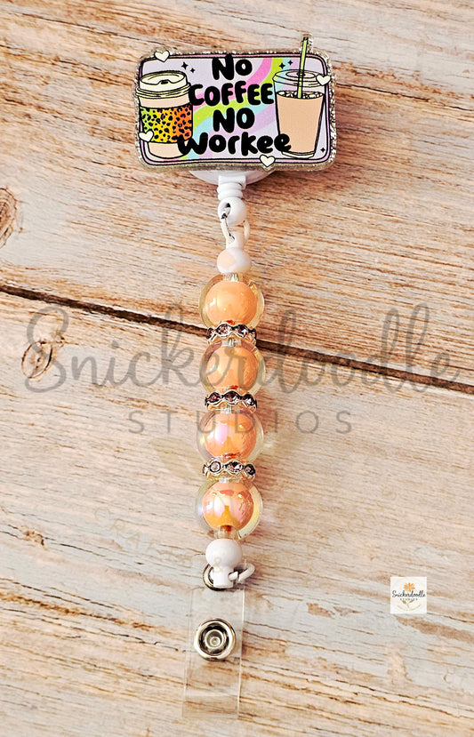 Beaded Badge Reels