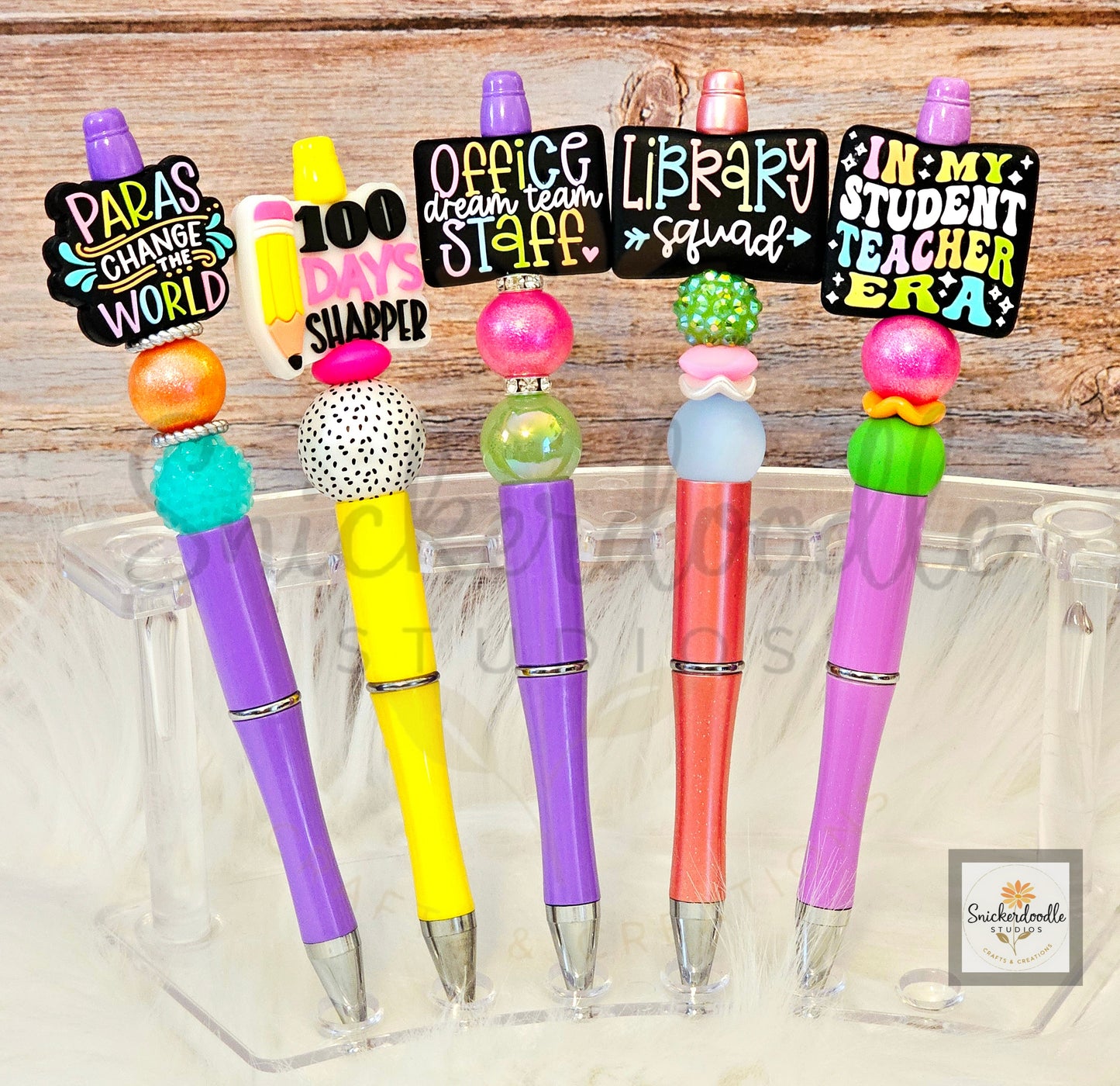 School Themed Pens