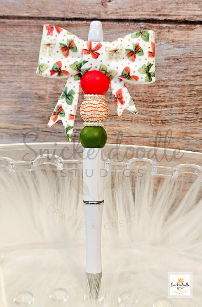 Christmas Bowtique Pens-Regular Base