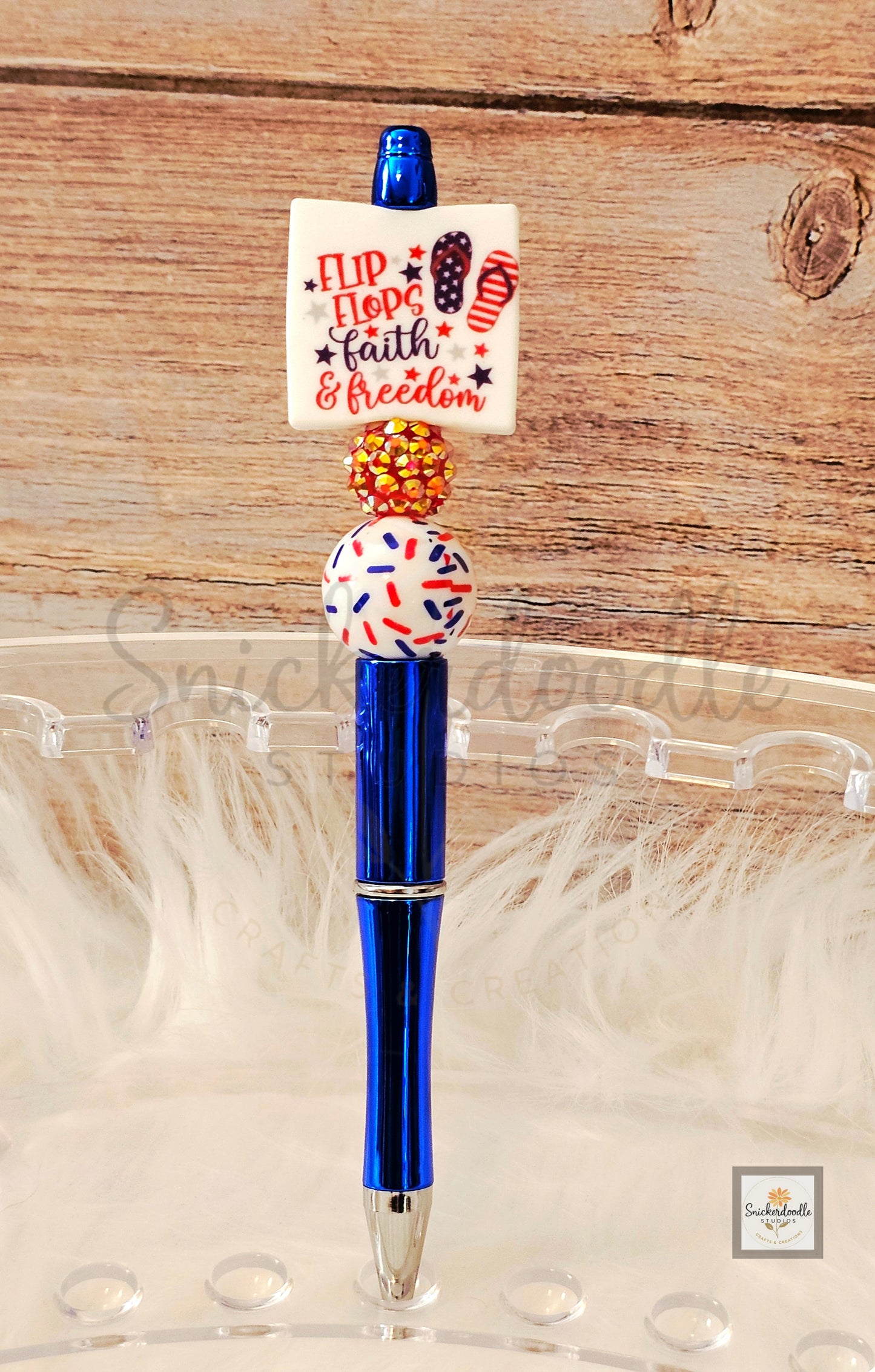 Red, White & Blue Pens