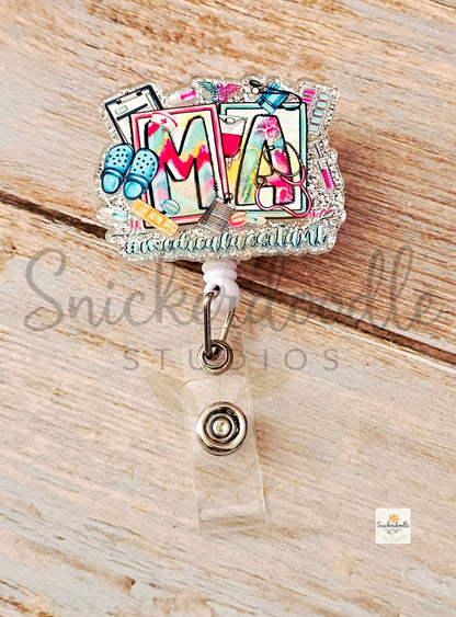 Medical Themed Badge Reels