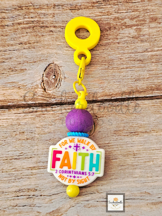 Faith/Mental Health Straw Charms