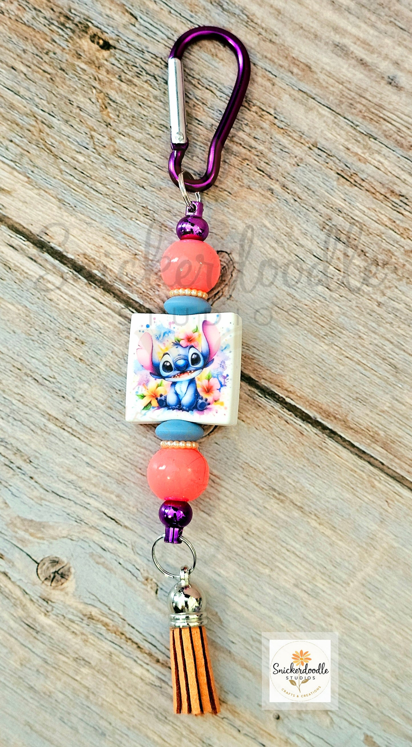 Blue Alien Keychain