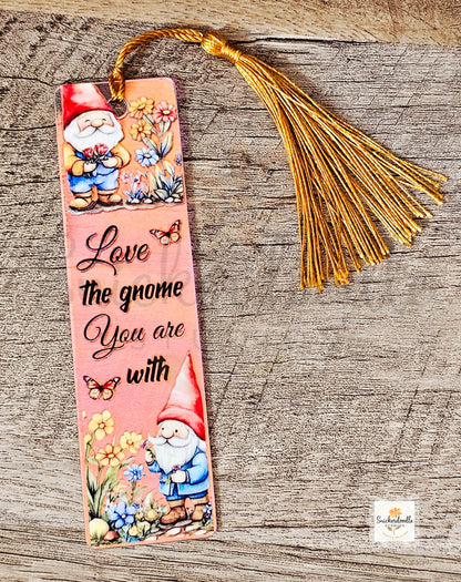 Acrylic Iridescent Gnome Bookmarks
