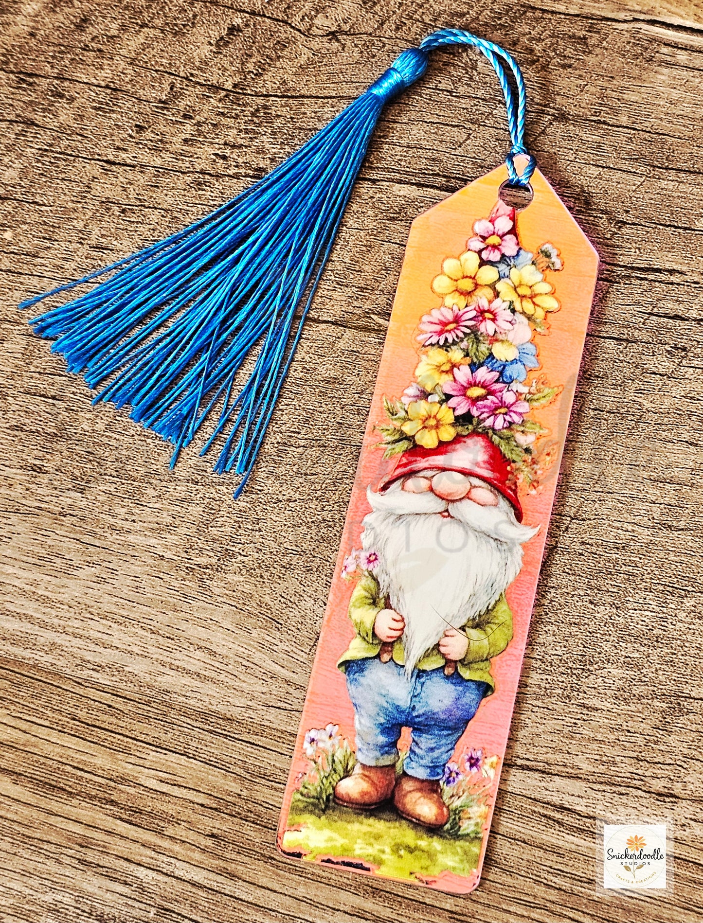 Acrylic Iridescent Gnome Bookmarks