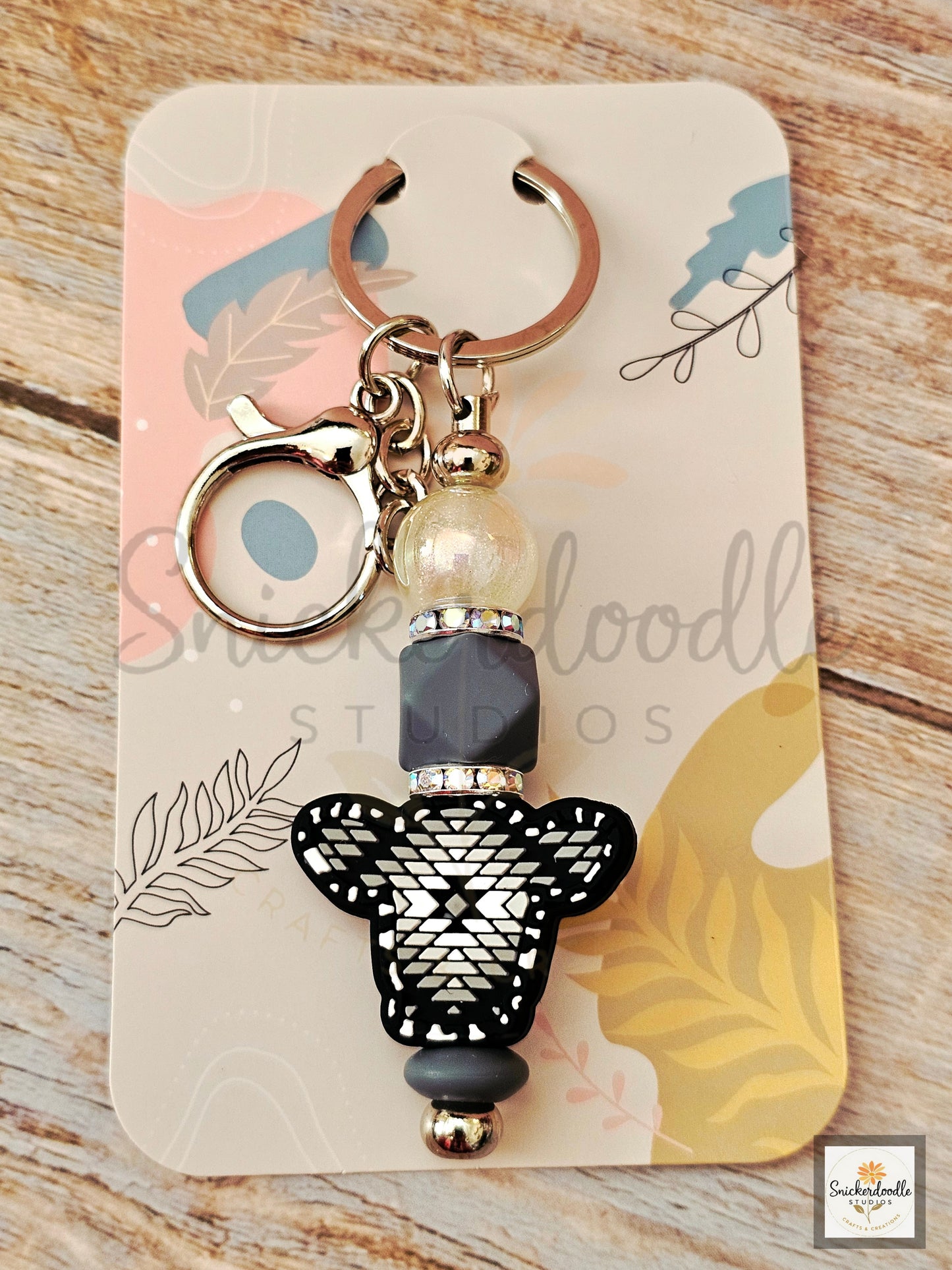 Cow Head Keychains