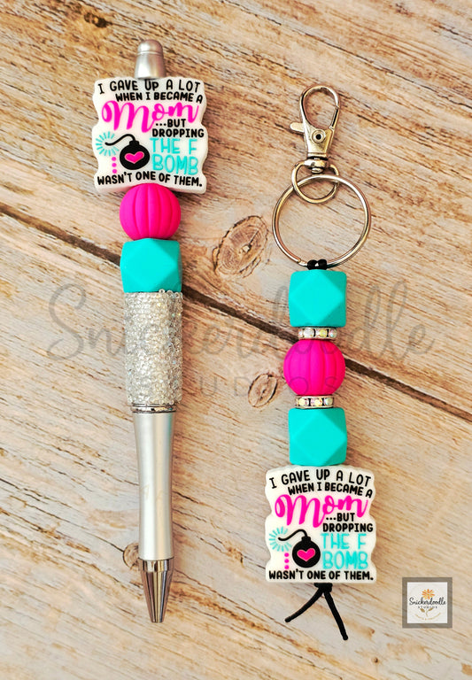 Mom Keychain & Pen Sets