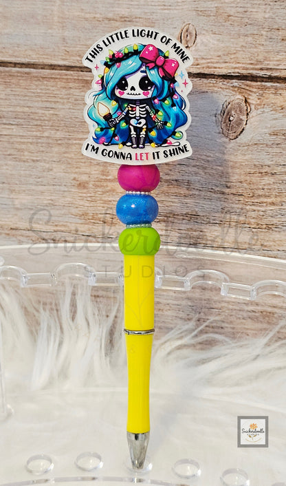Holiday Flatback Pens