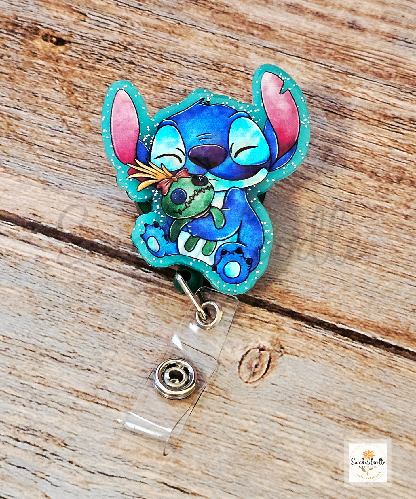 Blue Alien Badge Reels