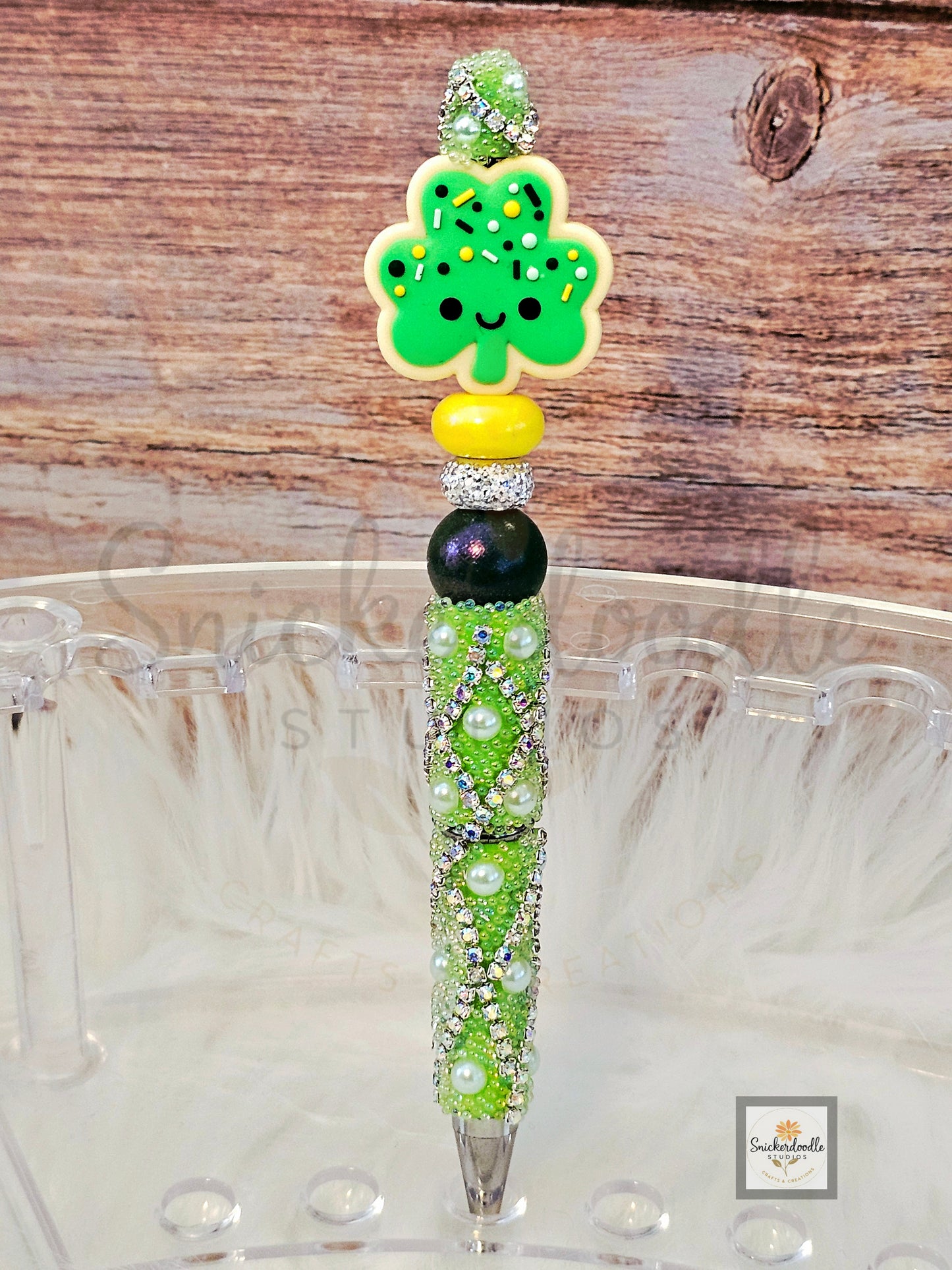 Blingy St. Patrick's Day Pens