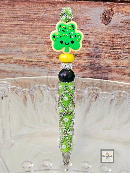 Blingy St. Patrick's Day Pens