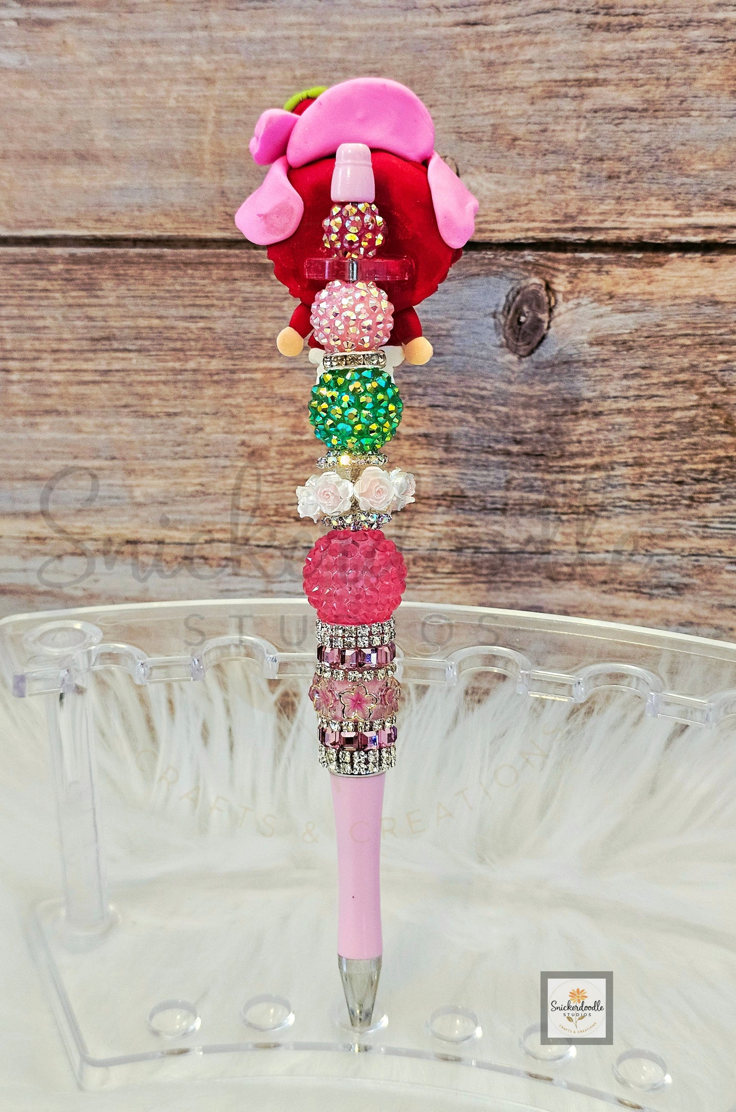 Strawberry Girl Claydoll Pen
