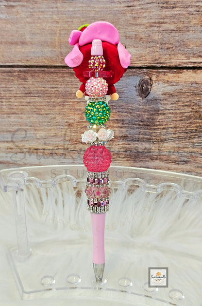 Strawberry Girl Claydoll Pen