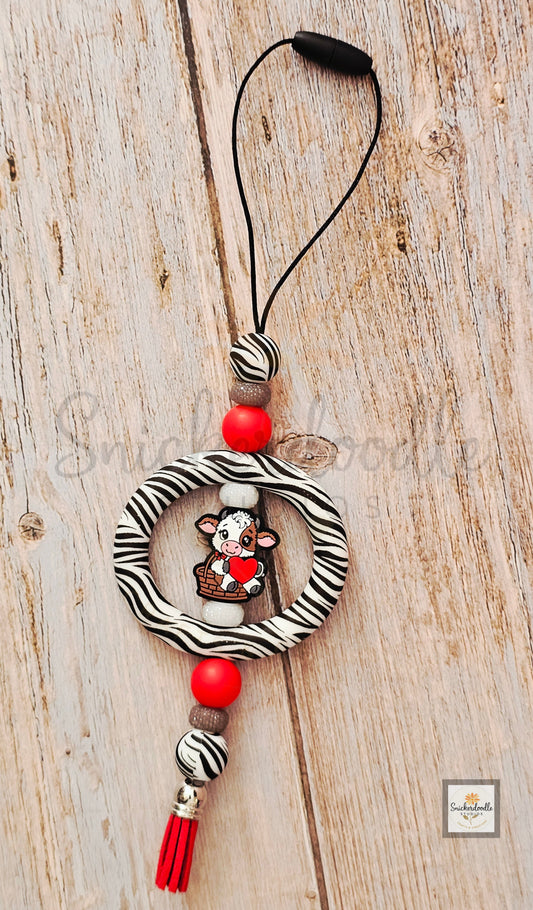 Cow Car Charm
