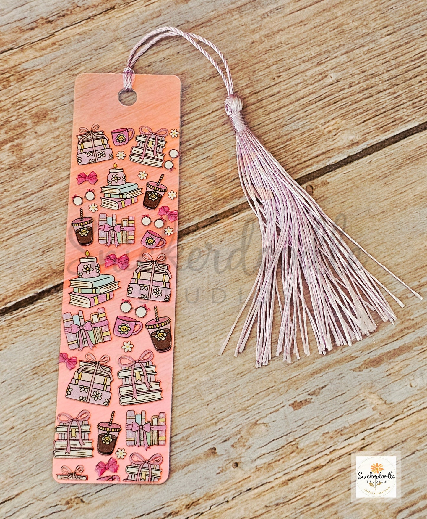 Iridescent Rectangular Acrylic Bookmarks