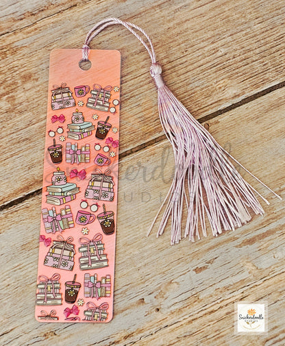 Iridescent Rectangular Acrylic Bookmarks