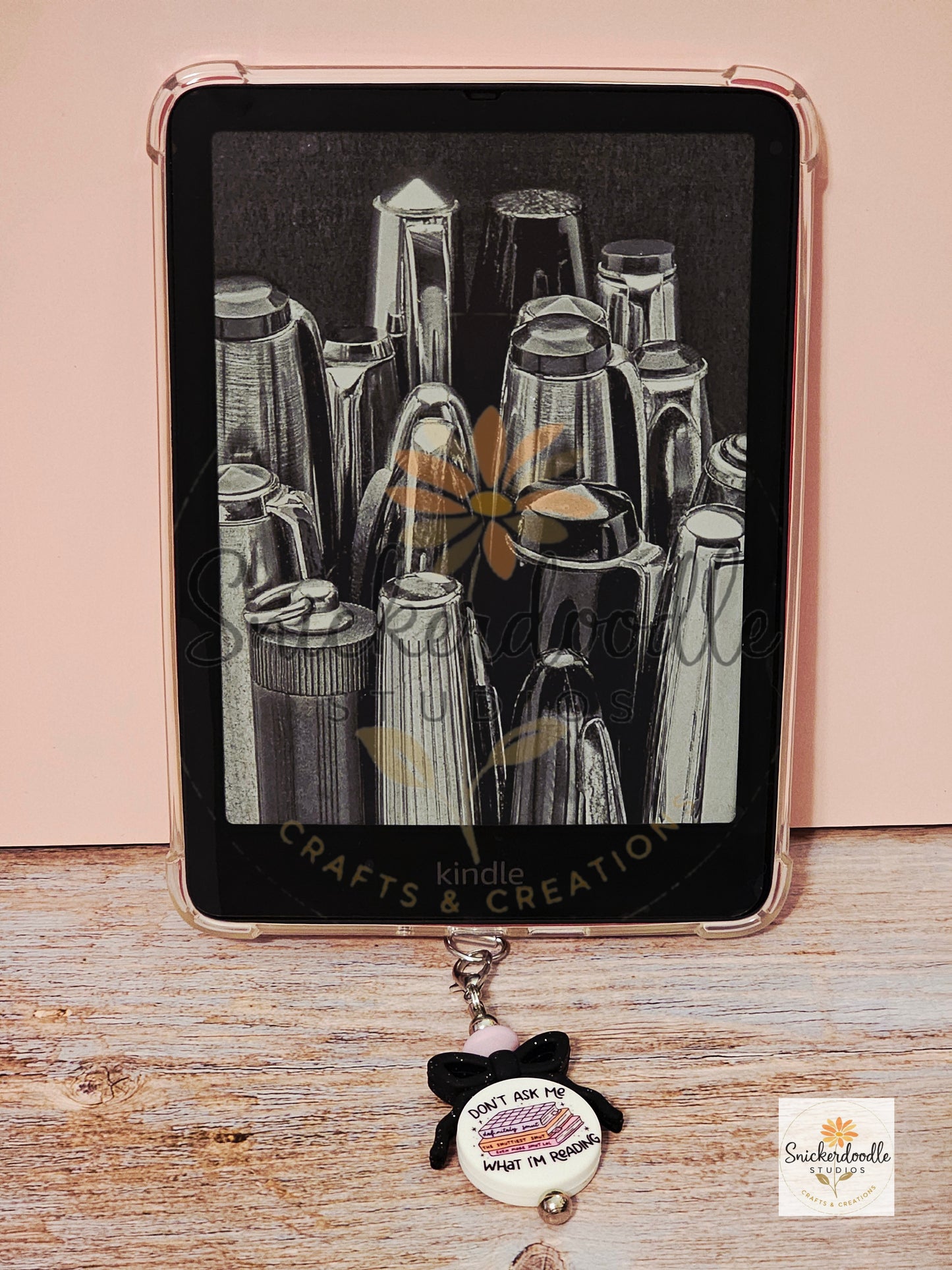 Don't Ask Phone/Tablet/Kindle Charm w/ attachment