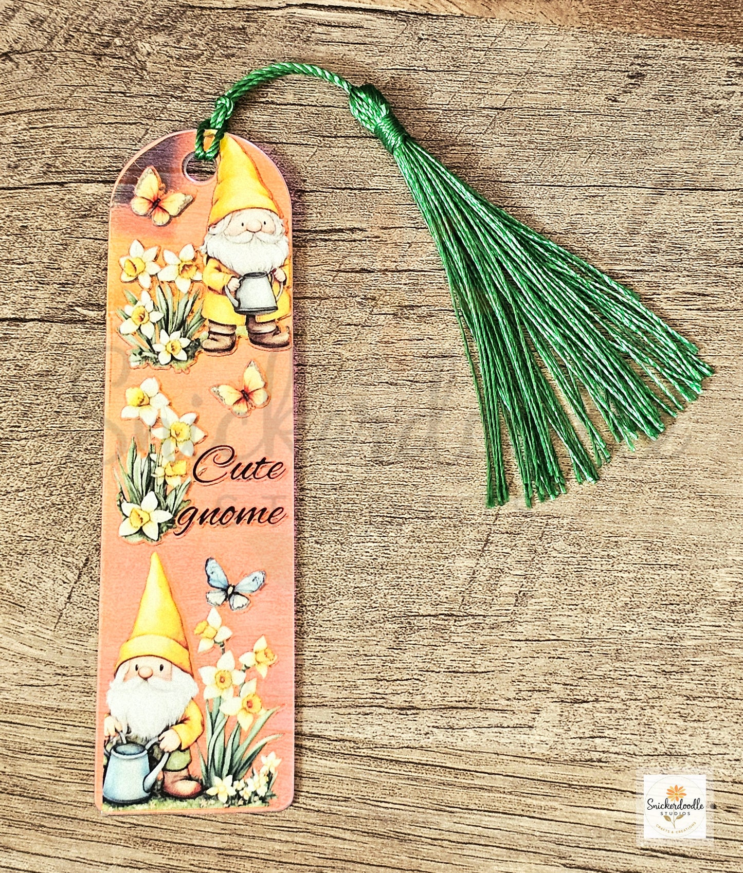 Acrylic Iridescent Gnome Bookmarks