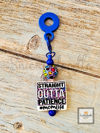 Mom Straw Charms