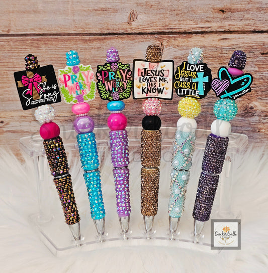 Blingy Spiritual Pens