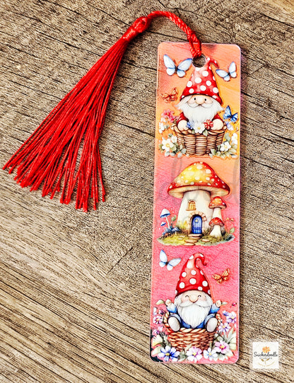 Acrylic Iridescent Gnome Bookmarks