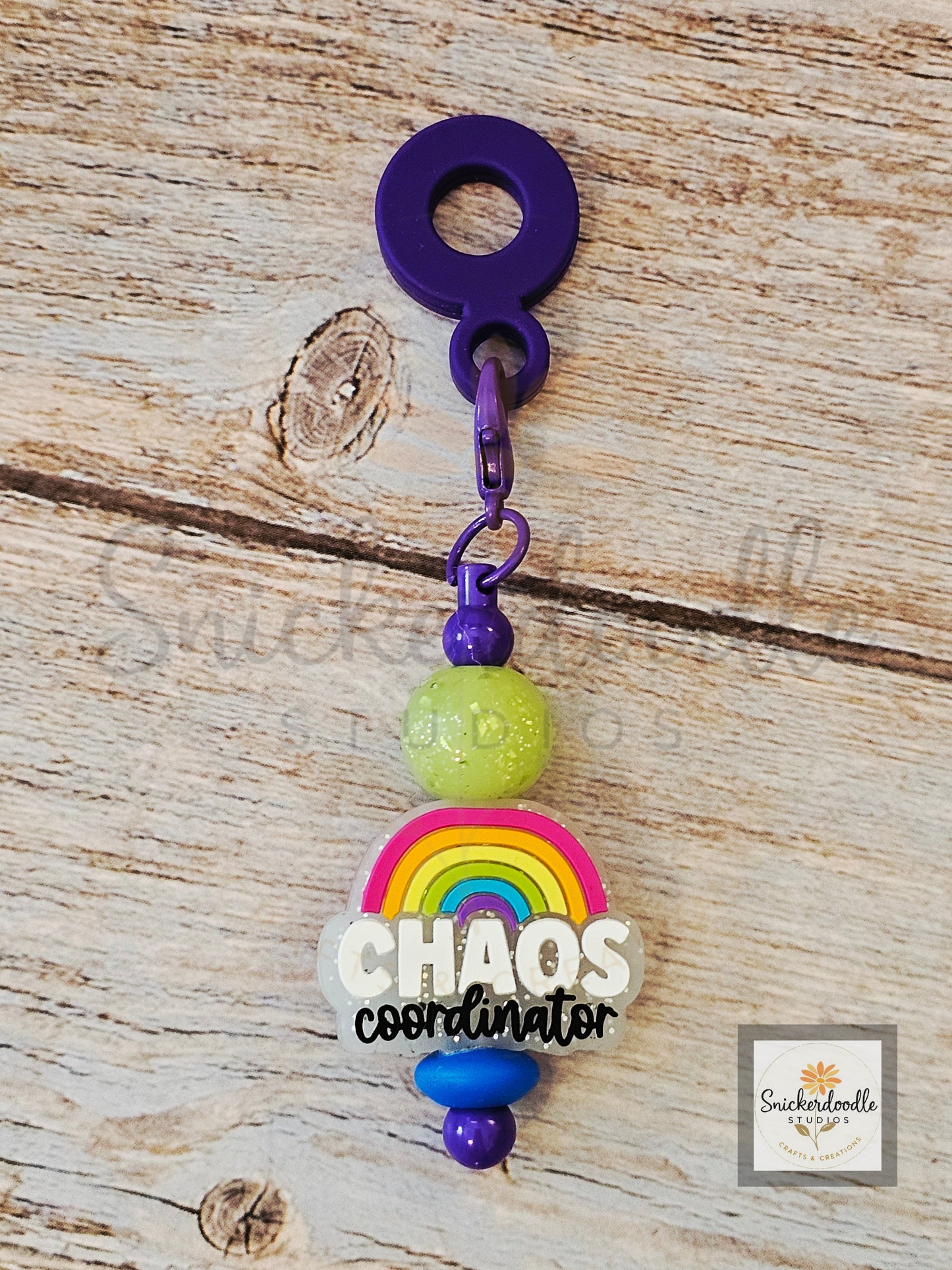 Teacher Straw Charms