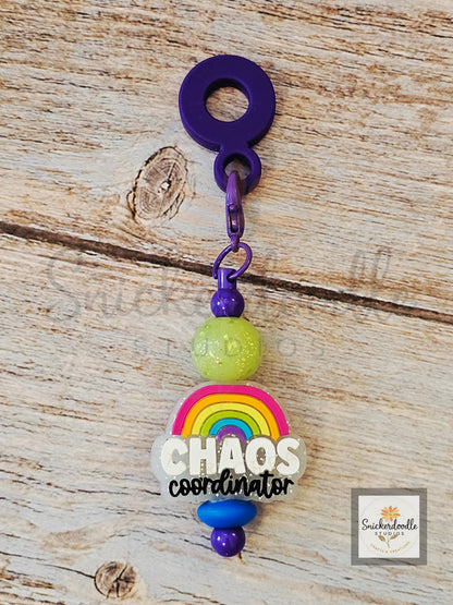 Teacher Straw Charms