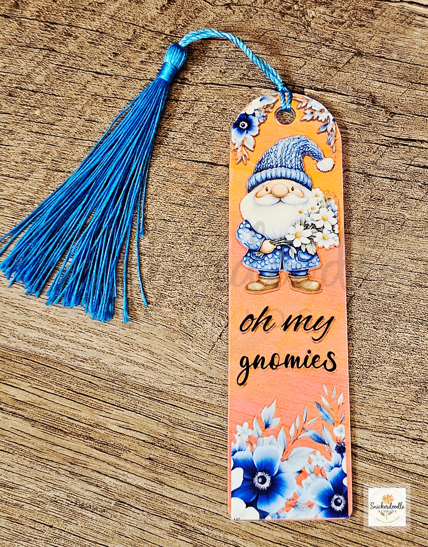Acrylic Iridescent Gnome Bookmarks