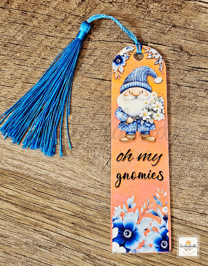 Acrylic Iridescent Gnome Bookmarks