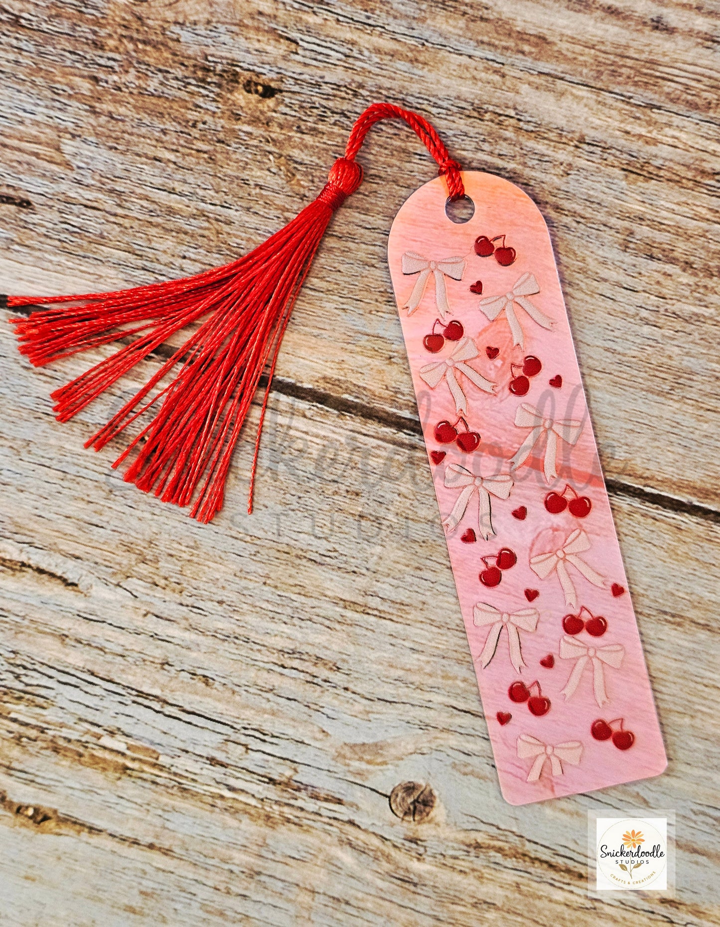 Iridescent Rounded Acrylic Bookmarks
