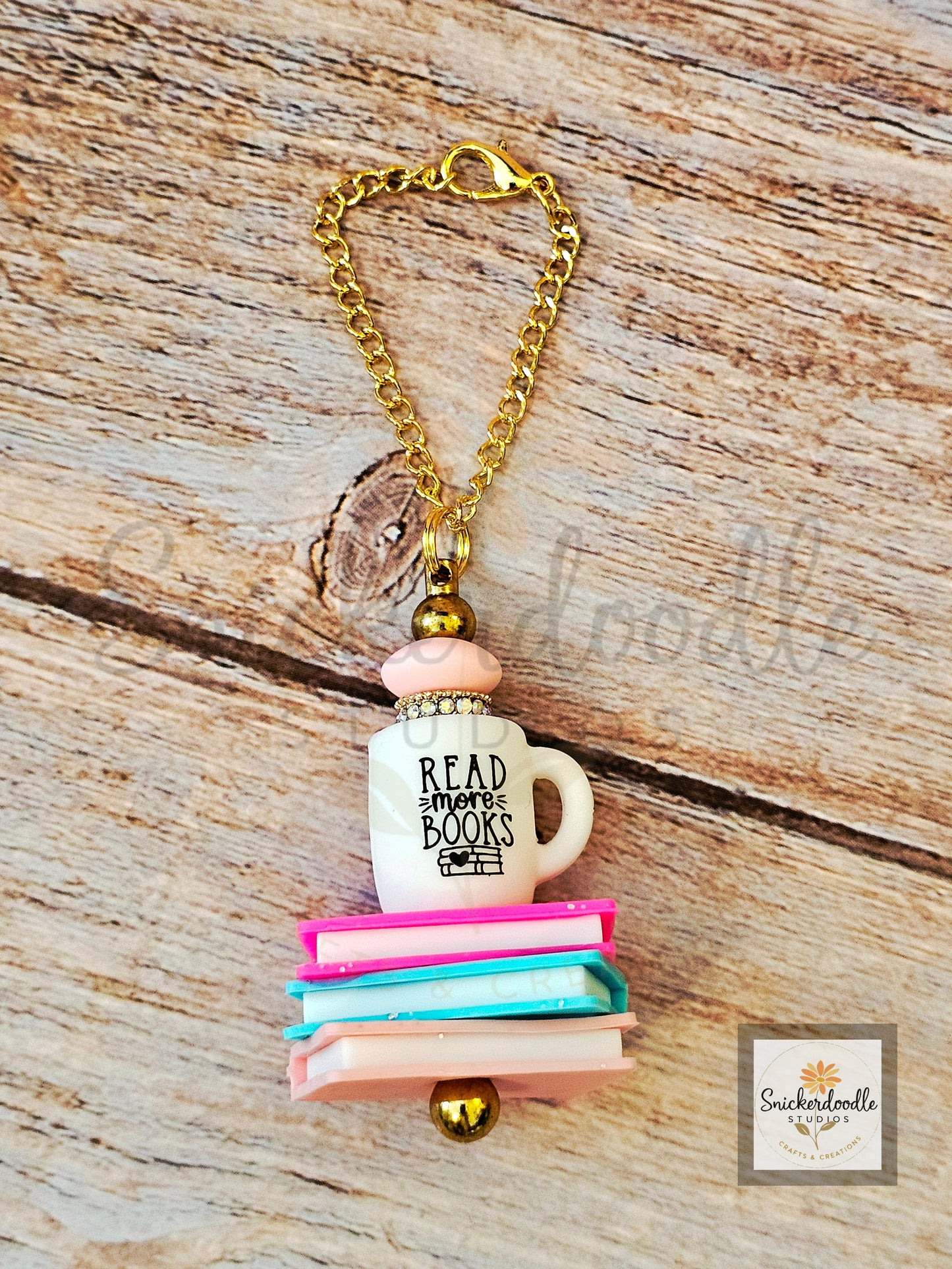 Book Cup Charms