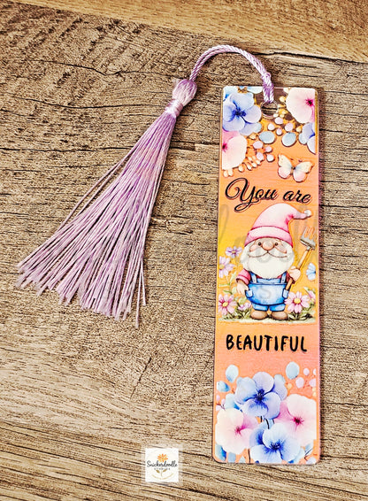 Acrylic Iridescent Gnome Bookmarks